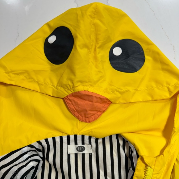YOUNGER TREE Toddler Duck Raincoat - Picture 4 of 4